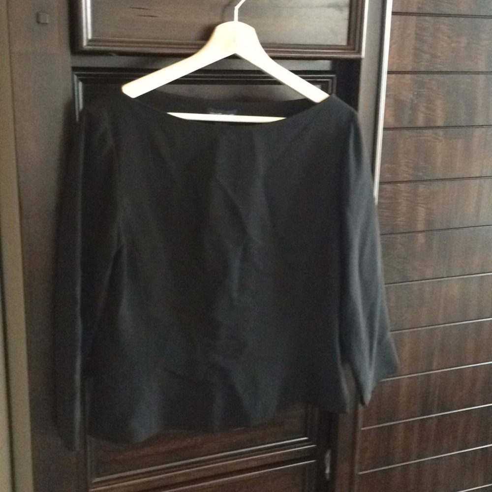 Ann Taylor Black , Lined Top